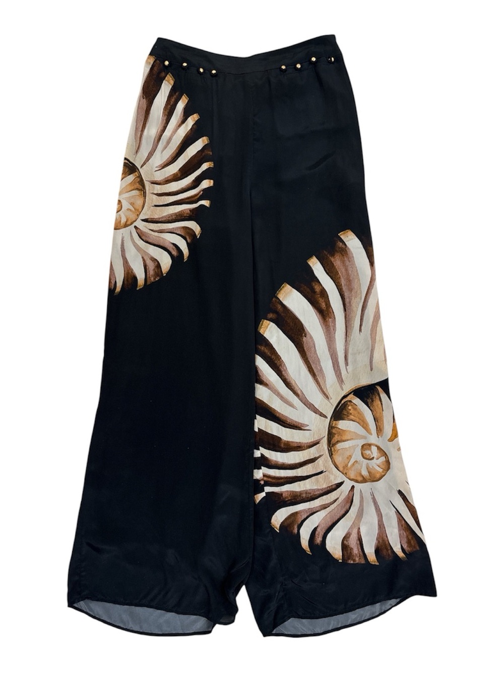 NWT, Farm Rio Ammonite Placed Print Wide Leg Pants size Medium - Picture 5 of 9